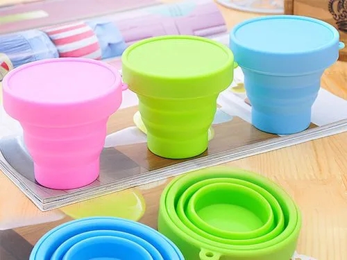 How much is a folding silicone water cup