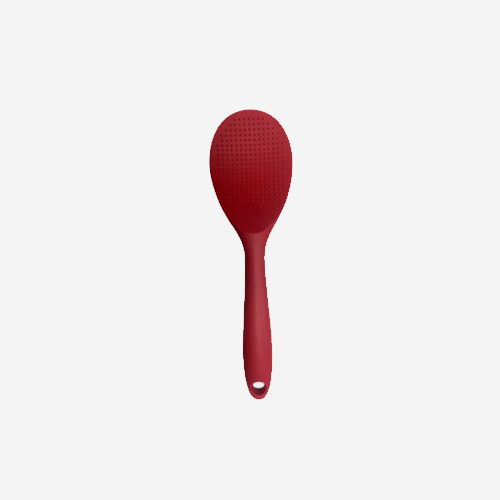 Silicone pot and spoon