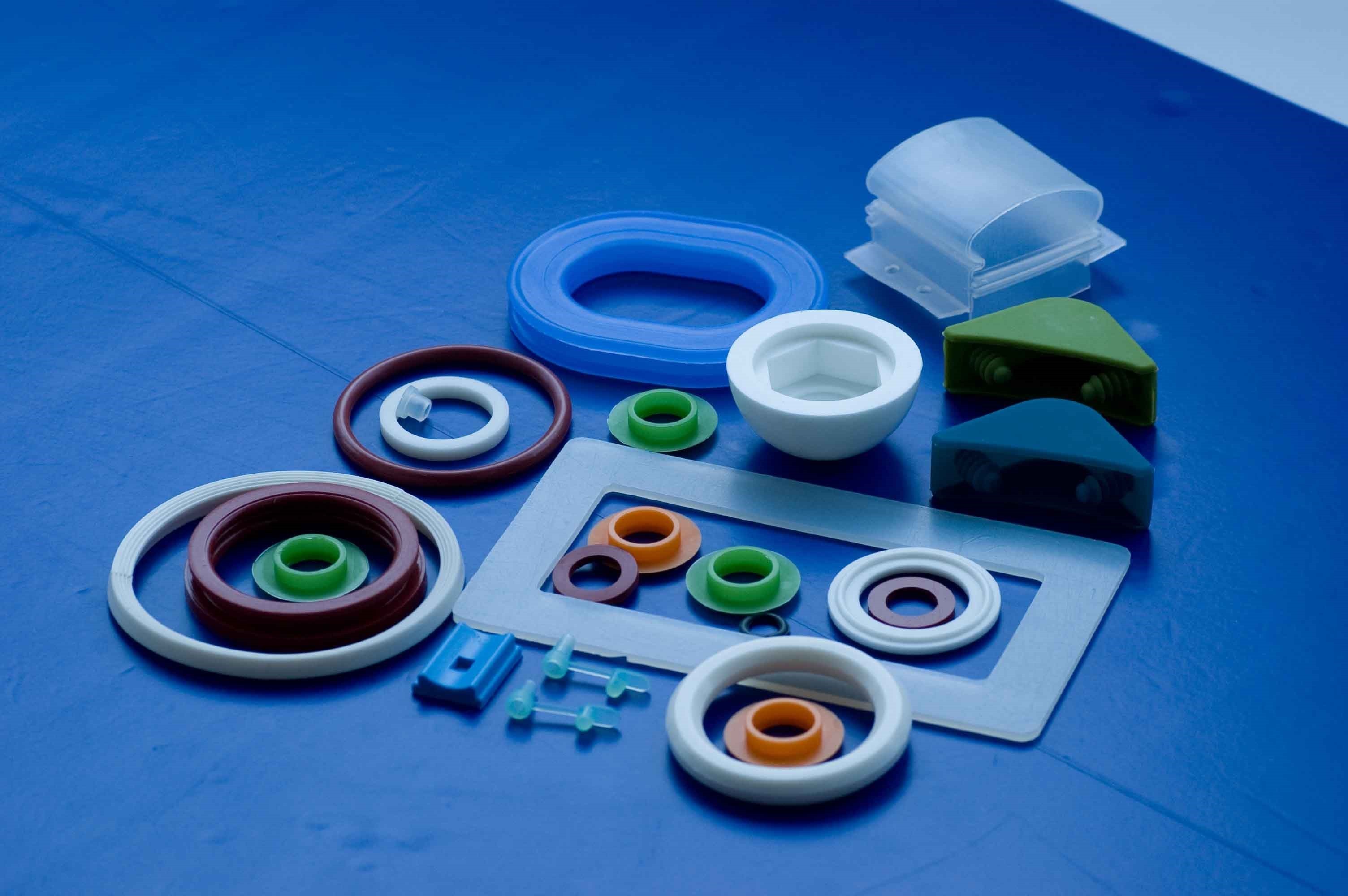 What are the main properties of silicone rubber products?