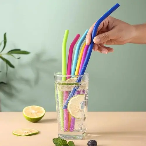 How often should silicone straws be changed